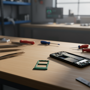 Bandeja para tarjeta SIM para Xiaomi Mi 10 5G - Verde - Product Image 2