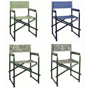 Chaise de Réalisateur Pliante Professionnelle Portable en Métal Personnalisée pour Maquilleur avec Appui-tête - Product Image 4