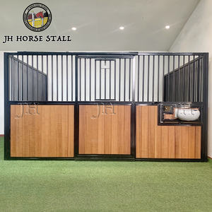 Stalles en bambou permanentes d'écuries de cheval d'équipement de cheval équestre pour la <span class=keywords><strong>maison</strong></span> de cheval - Product Image 1