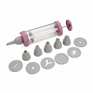 Siringa Jumbo 2-in-1 con pistone in acciaio per cottura e pasticceria - Product Image 2