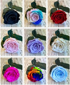 Ramo de Rosas Eternas de Tallo Largo, Decoración para el Hogar y Bodas, Regalo para el Día de San Valentín - Product Image 6