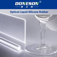 Caoutchouc de silicone liquide de qualité optique, stable aux UV, conforme RoHS et REACH, pour le moulage par injection de lentilles LED et de composants optiques