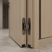 Portes pour maisons, intérieur commercial, portes en bois massif, porte en MDF avec revêtement anti-rayures pour projets de bureaux