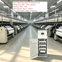 Générateur de puissance réactive statique pouvant être utilisé pour l'optimisation de l'alimentation dans les usines textiles afin de garantir la qualité de l'énergie.