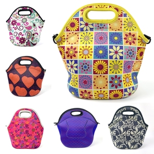 Bán buôn tùy chỉnh cách điện Neoprene nhiệt thực phẩm ăn trưa Túi lạnh trẻ em trường ăn trưa hộp Tote Túi khuyến mại quà tặng doanh nghiệp - Product Image 1