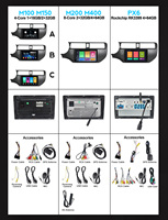 MEKEDE-M Commande Vocale Android 9 4 Cœurs 1+16G Autoradio Stéréo DVD Radio Vidéo GPS pour KIA RIO 2012 2013 2014 2015 WIFI BT