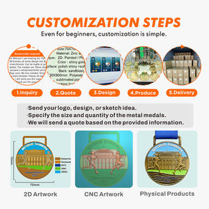 Conception libre personnalisé métal médaille rubans médaillon <span class=keywords><strong>Ligue</strong></span> <span class=keywords><strong>des</strong></span> <span class=keywords><strong>Champions</strong></span> médaille course à pied sport marathon médaille - Product Image 3