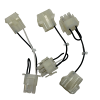 Dapat disesuaikan 5mm PVC terisolasi kawat plastik Harness untuk mobil komputer elektronik mobil permainan konsol
