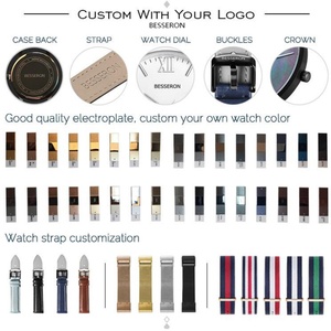 Correa de Reloj de Acero Inoxidable Pulido con Extremos Curvos de 17mm/18/19/20/21/22mm, Marca Privada, Banda de Muñeca Metálica NH35 - Product Image 6