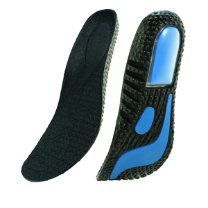Semelles intérieures antidérapantes en PU avec talonnette en Poron, respirantes et antidérapantes pour athlètes, avec soutien de la voûte plantaire - Product Image 1