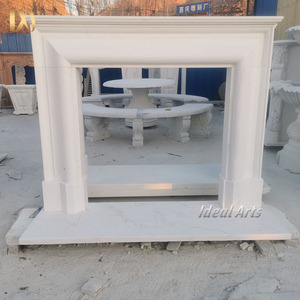 <span class=keywords><strong>Sortie</strong></span> d'usine Intérieur Sculpté à la main Classique Simple Marbre <span class=keywords><strong>Cheminée</strong></span> Surround - Product Image 1