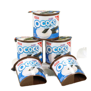 Barra de Galleta con Crema de Chocolate OCOCO, Bocadillos Crujientes y Dulces de Cacao para Niños y Pequeños Comercios - Product Image 1