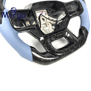 Volant <span class=keywords><strong>sport</strong></span> en fibre de carbone et cuir personnalisé pour Raptor 2020 <span class=keywords><strong>2021</strong></span> 2022 RANGER Explorer Edge EVEREST - Product Image 5