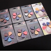 Boîte de médiators de guitare en ABS, emballage blister, épaisseur 0,5 et 0,71 pour cordes en acier, instruments de musique du Guangdong en gros