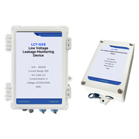 LANGXIN LCT-GX8 Moniteur de courant de fuite basse tension haute précision 1% IP55, dispositif de détection numérique en temps réel