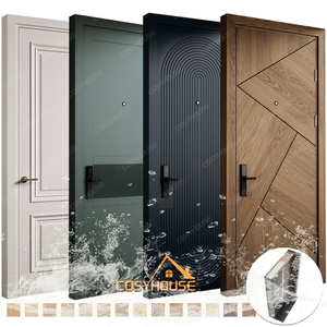 Porte intérieure WPC imperméable, moderne, pour salle de bain et cuisine - Product Image 1
