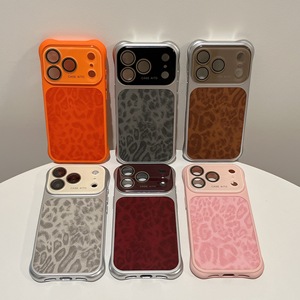 Nueva Funda Protectora Antigolpes con Estampado de Leopardo para iPhone 17 Pro Max, Funda Protectora con Diseño de Leopardo para iPhone 16, 15, 14, 13 - Product Image 1