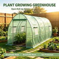 Couverture de serre de jardin anti-UV, structure en acier galvanisé, abri de culture extérieur pour protéger les plantes de la lumière solaire intense