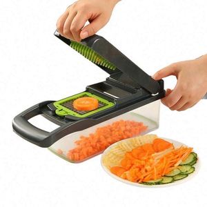 High Quality FBA Free 16-in-1 <b>Vegetable</b> Chopper Multi-Function Onion Carrot <b>Cutter</b> Veggie Slicer <b>Vegetable</b> <b>Cutter</b> - Product Image 1
