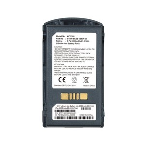 Batterie de remplacement 3.7V 6800mah pour Scanner de codes-barres Zebra MC33 MC330 MC3300 BT-000338/BT-000375 - Product Image 4