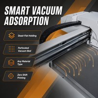 Imprimante UV A3 en stock pour usine, positionnement visuel, hauteur automatique testée, prête à être expédiée, machine à impression directe pour coques de téléphone
