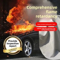 Couverture anti-feu pour véhicules électriques, usage domestique et cuisines commerciales – Protection et évacuation en cas d'incendie