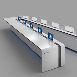 V hình <span class=keywords><strong>d</strong></span>ạng bàn hội nghị cho phòng họp với thiết kế hiện đại - Product Image 1