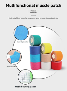 Cinta de Kinesiología <span class=keywords><strong>KT</strong></span> Original de Algodón Elástico para Soporte Muscular y Articular Diario, Alivio del Dolor Diario, para <span class=keywords><strong>Rodilla</strong></span> - Product Image 5