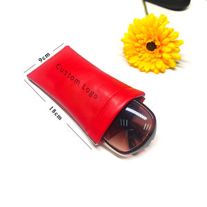 Estuche para gafas de sol multicolores, venta completa personalizada, bolsillo para apretar, con bajo MOQ - Product Image 2