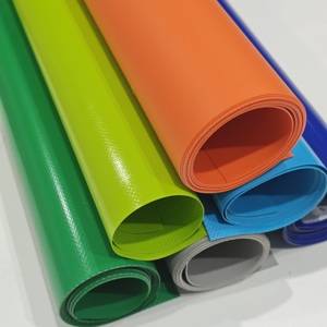 Telo in PVC Antiraggi UV e Ignifugo 610gsm/650gsm per Tende da Sole, Teli Impermeabili in PVC, Rotolo di Tela Cerata in PVC - Product Image 1