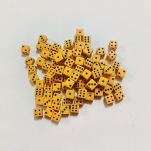 Juego de dados de esquina cuadrados acrílicos-Mini dados pequeños de precisión de 8mm para juegos de mesa, RPG, Casino-Accesorios de juego duraderos - Product Image 3