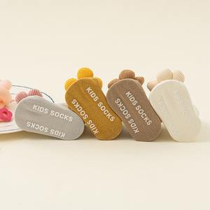 Yenidoğan bebek yürüyor ayak bileği çorap, yumuşak sıkı yuvarlak manşet nefes çorap, bebek pamuk çorap 0-3 yıl için sevimli çiçekler ile - Product Image 3