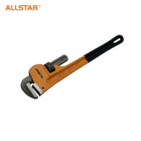 Pince All Star en acier au carbone du fabricant chinois Tête de clé à tuyau à usage intensif Pince à corps orange mat sablée