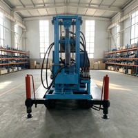 Machine de forage de puits d'eau à moteur compact pour puits domestiques, à faible consommation d'énergie et utilisation pratique