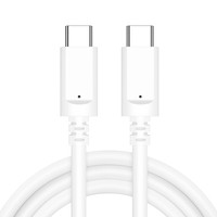 Câble de charge rapide USB 2.0 C vers C DFX 100W 5A, 2M, conducteur en cuivre pur PVC, puce E-Marker, 480 Mbps pour iPhone/Android, MacBook, ordinateur portable