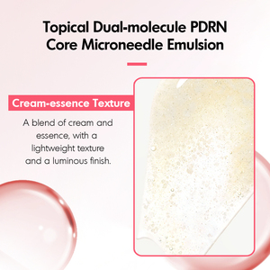 Coreano de etiqueta privada tópico de doble molécula PDRN salmón antienvejecimiento reparación colágeno cara cuidado de la piel suero productos faciales mujeres - Product Image 5