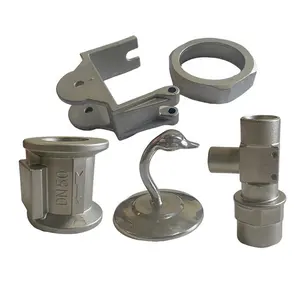Custom Precision Stainless Steel Carbon Steel Metal Casting Parts Service Silicone Sol Lost Wax Investment Casting Parts