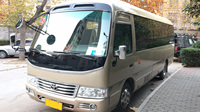 90% Nouveau bus 30 sièges mini bus avec moteur à essence coaster bus à vendre