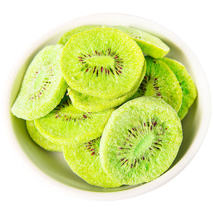 Rebanadas de kiwi liofilizadas de grado superior, venta al por mayor de aperitivos de frutas y verduras - Product Image 2