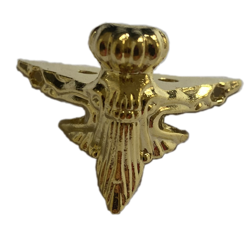 Старинная Деревянная коробка средства ухода за кожей стоп ног угловойой протектор треугольник ротанга резная декоративная планка для мебельная фурнитура