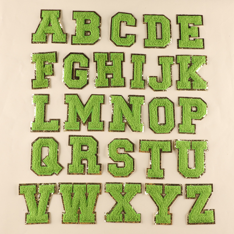 green (single letter price )