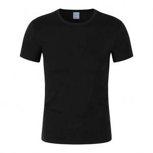 Ventes en gros de t-shirts de sport en tricot uni personnalisés, 100% polyester, manches courtes, séchage rapide, pour enfants et hommes, pour la salle de sport - Product Image 3