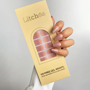 2026 Bandes de vernis à ongles en gel semi-durci, personnalisées, nude ombré, sans UV, à paillettes, à dégradé, pour usage quotidien - Product Image 1