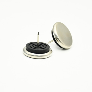 Pieds de meubles Disney en métal, noir et blanc, épaissis, augmentant la hauteur, pour base de canapé ou chaise de bureau - Product Image 1