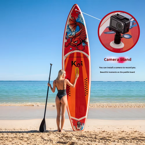 Planche de SUP gonflable avec motif <span class=keywords><strong>Koi</strong></span> - Ensemble complet personnalisable pour la vente en gros en usine - Product Image 4