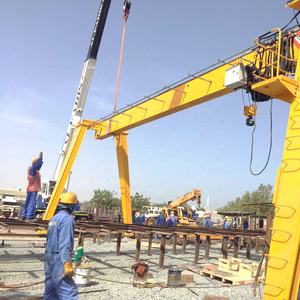 High speed lifting 3 ton service gantry crane operator jobs single girder gantry crane system - Product Image 1