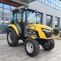 Livraison gratuite Tracteur agricole 4x4 diesel à quatre roues EPA 25 ch 50 ch Tracteurs agricoles CE Tracteur agricole de ferme de jardin à quatre roues