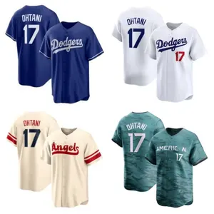 2024 S-5XL Men Women Youth Los Angeles 17 Shohei Ohtani Vintage Baseball Jersey For Men