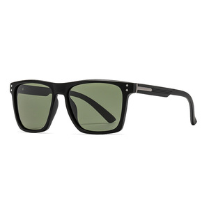 Lunettes de soleil classiques pour hommes, monture noire en PC, protection polarisée UV400 pour la conduite et l'utilisation en extérieur - Product Image 2