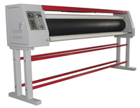 Machine de transfert thermique automatique de 1100 mm avec tambour de 220 mm et système de bobinage et d'alimentation, état neuf